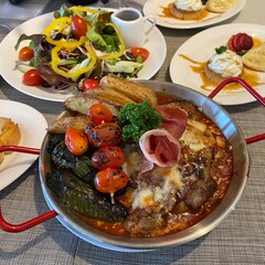 meat with vegetables