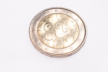 A coin collection of 2 euro commemorative coins