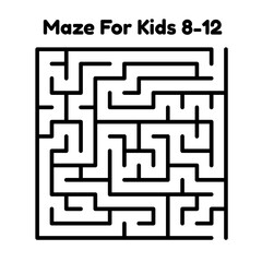 Maze For Kids Age 8 - 12