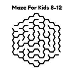 Maze For Kids Age 8 - 12