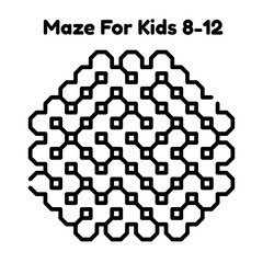 Maze For Kids Age 8 - 12