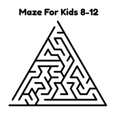 Maze For Kids Age 8 - 12