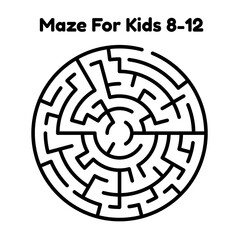 Maze For Kids Age 8 - 12