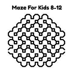 Maze For Kids Age 8 - 12
