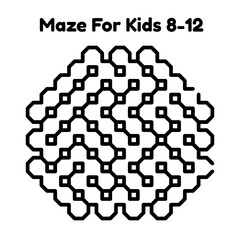 Maze For Kids Age 8 - 12