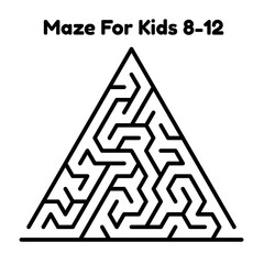 Maze For Kids Age 8 - 12