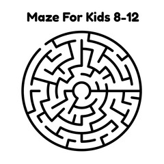 Maze For Kids Age 8 - 12