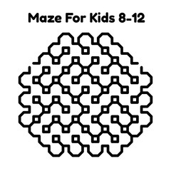 Maze For Kids Age 8 - 12
