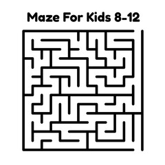 Maze For Kids Age 8 - 12
