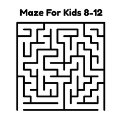 Maze For Kids Age 8 - 12