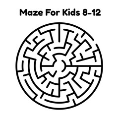 Maze For Kids Age 8 - 12