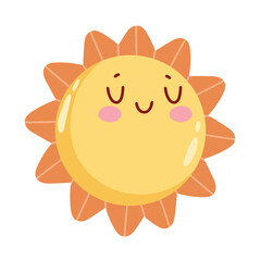 sun kawaii weather