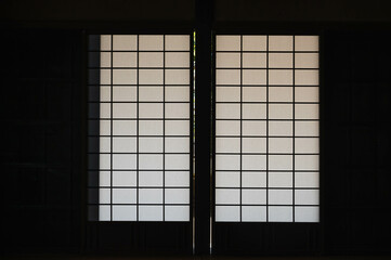 古民家の障子