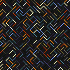 Color rotated lines background abstract illustration