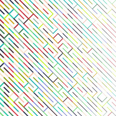 Color rotated lines background abstract illustration