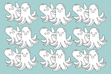  food pattern background.