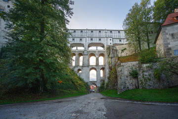 Arched Cloak Bridge - Cesky Krumlov, Czech Republic