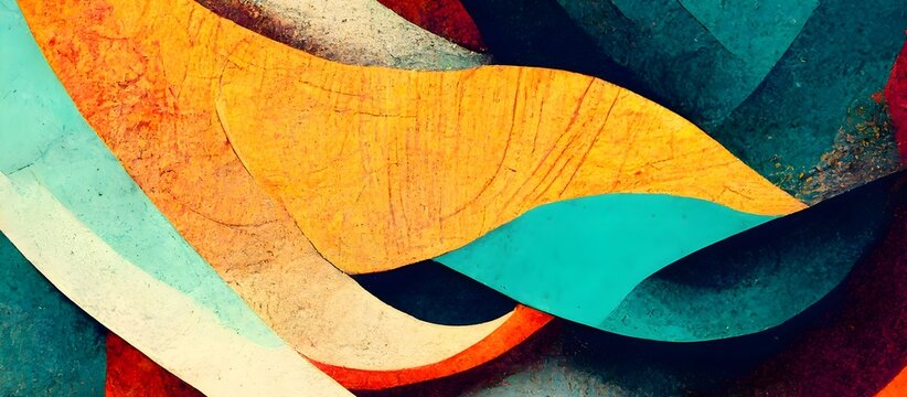 Colorful retro textured background. abstract design