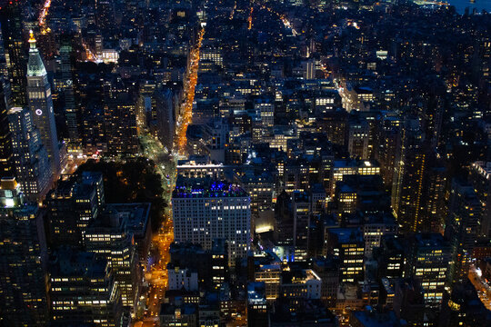 Ciudad de Nueva York desde la altura