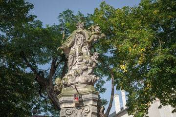 Saint John of Nepomuk Statue - Olomouc, Czech Republic