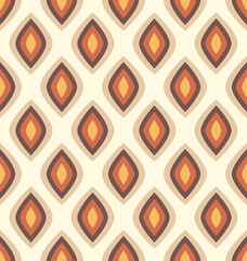 Retro wallpaper pattern mid century background design
