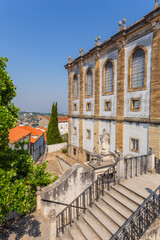 Entrance of Joanina library in Coimbra University