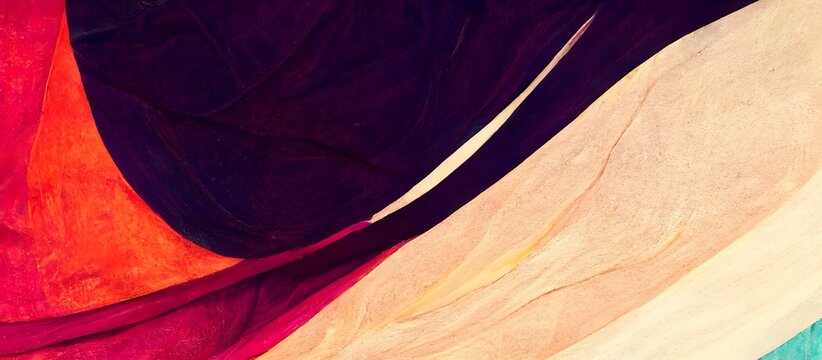 Trendy abstract colorful cover background design
