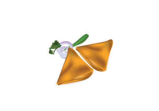 samosa or singara is popular indian and bangladeshi street food