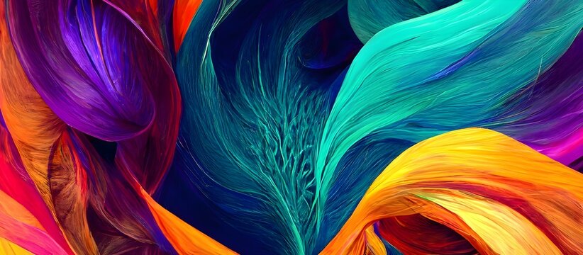 Colorful Abstract background with dynamic effect