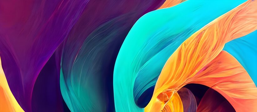 Colorful Abstract background with dynamic effect