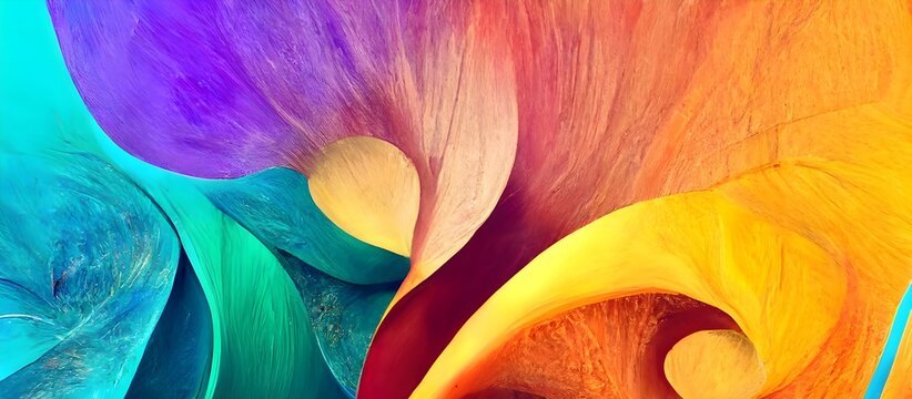 Colorful Abstract background with dynamic effect