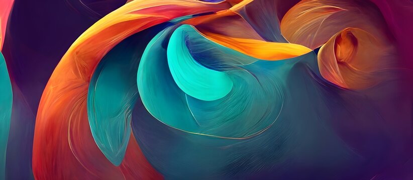 Colorful Abstract background with dynamic effect