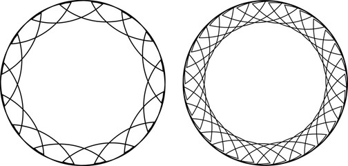 Design background. Figure from lines. Pattern abstraction. Geometry vector illustration.