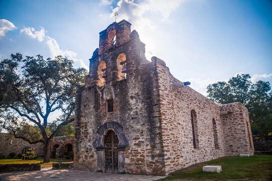 Church at Mission Espada, San Antonio Missions National Historical Park; San Antonio, Texas, United States of America