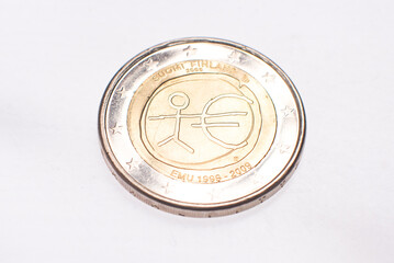 A coin collection of 2 euro commemorative coins