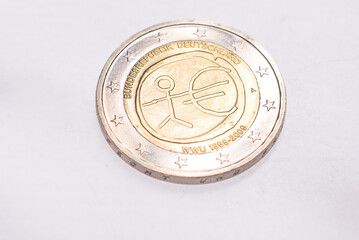 A coin collection of 2 euro commemorative coins