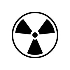 radiation icon design vector template
