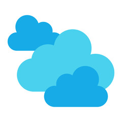 Clouds Flat Icon