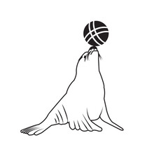 sea ​​lion icon