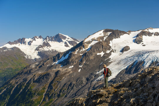 Harding Icefield Trail, Kenai Fjords National Park, Alaska, USA