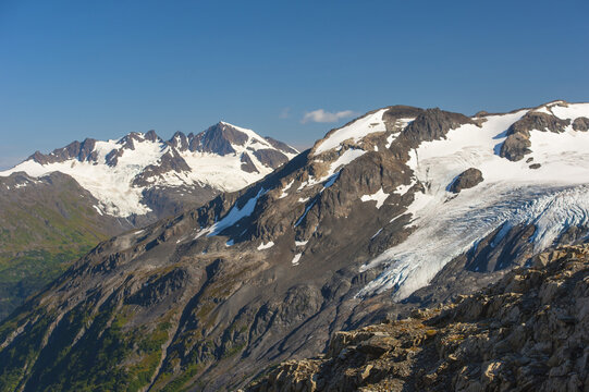 Harding Icefield Trail, Exit Glacier, Kenai Fjords National Park, Alaska, USA