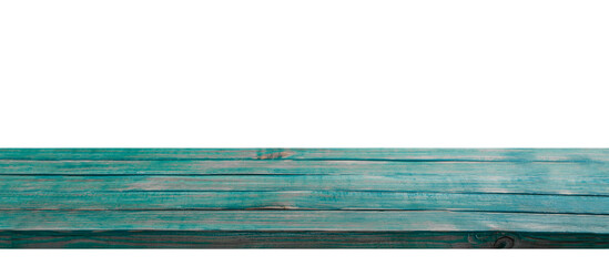 Empty blank wooden table top