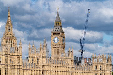 Fototapeta na wymiar Houses of Parliament, Sitz des Parlaments