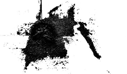 Rustic splash vector texture. Abstract background. Weathered surface and shape. Dirty and damaged backdrop. Vector graphic illustration with transparent white. EPS10.