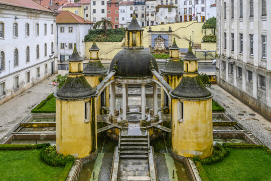 Historic building in Coimbra, Portugal; Coimbra Municipality, Coimbra District, Portugal
