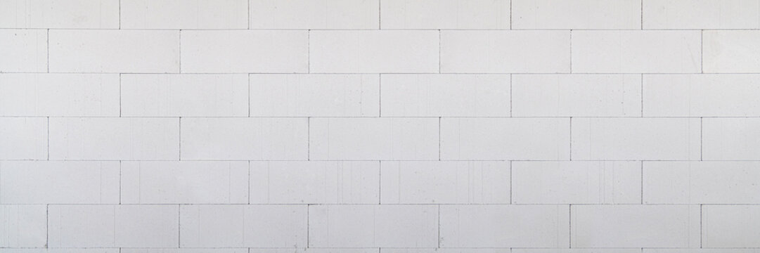 Interior pictures of buildings being constructed with autoclaved aerated bricks.panoramic background