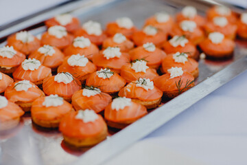 Toasts de saumon fumé à l'aneth