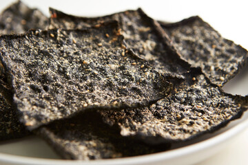 Bugak,Vegetable and Seaweed Chips