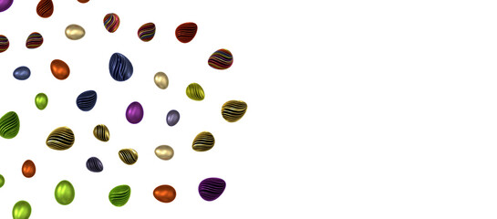 Hand painted easter eggs