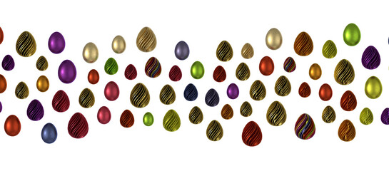 Hand painted easter eggs
